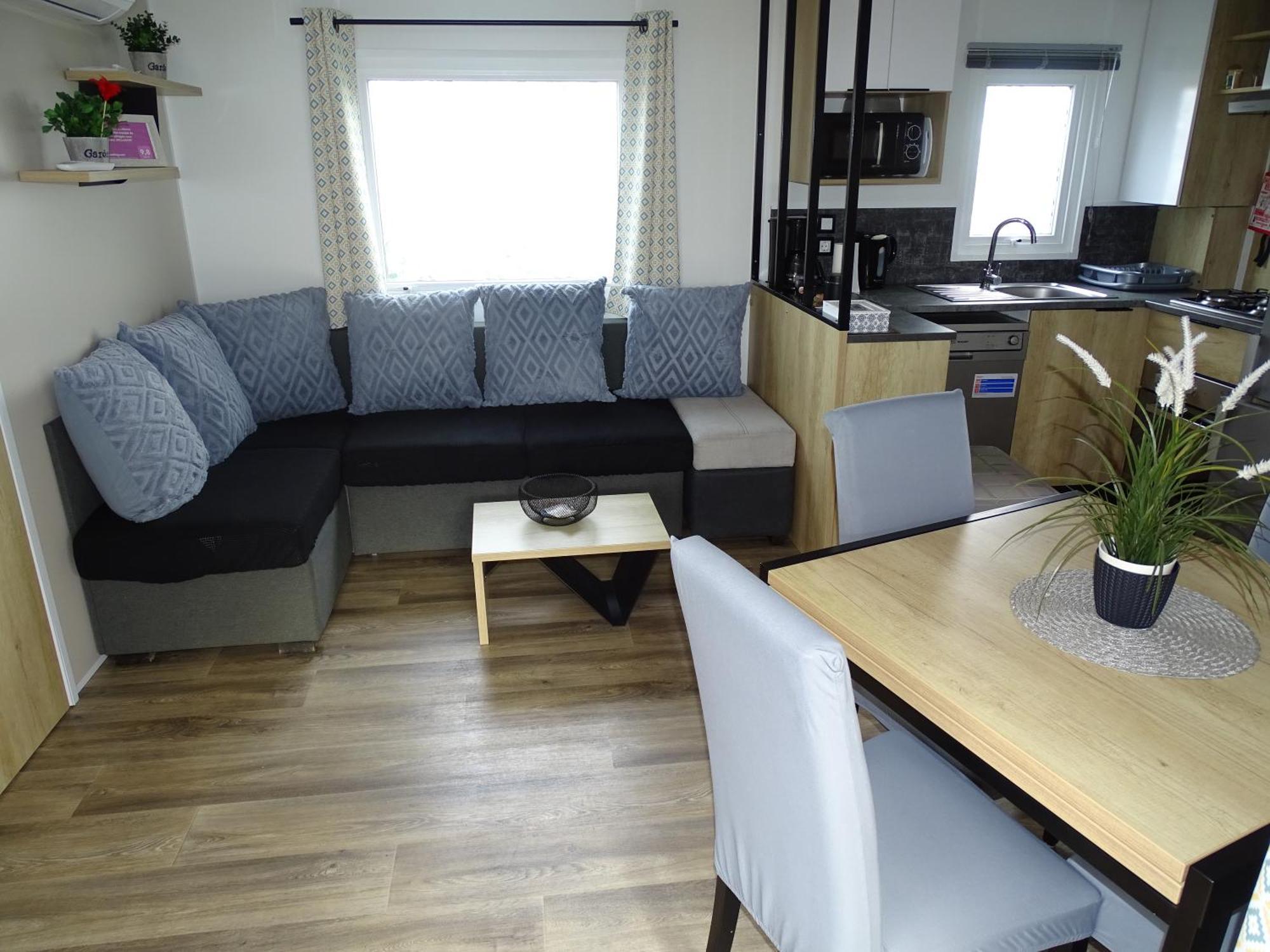 Mobil Home Moderne Neuf Et Ultra Equipe De 6 A 8 Couchages Canet-en-Roussillon Eksteriør bilde